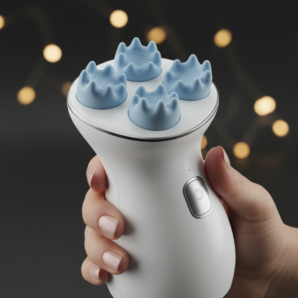 Smart Scalp Massager In Hand